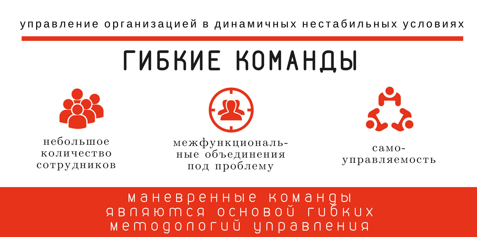 гибкие команды основа гибких методологий управления